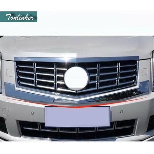 Tonlinker 1 PCS DIY Car styling New Stainless steel read light decorative light box cover fit for CADILAC SRX part accessories