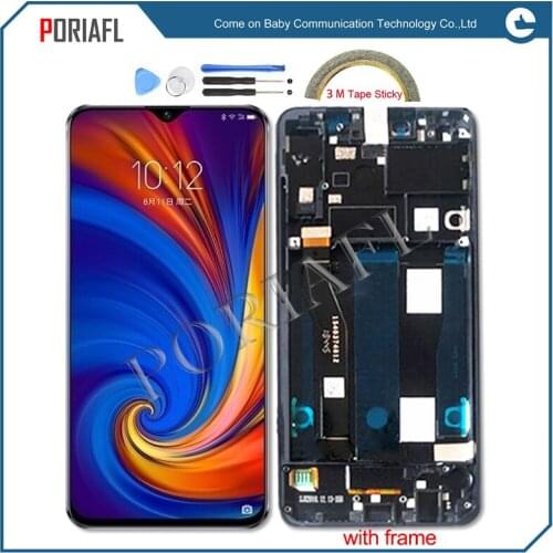 100% tested Z5S LCD Display + Touch Screen Digitizer Assembly with frame For Lenovo Z5s screen Display L78071