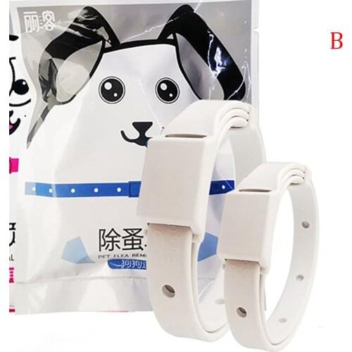 1PC Dog Cat Pet Collar Flea Tick Prevention Collar Mosquitoes Repellent Collar 2 styles