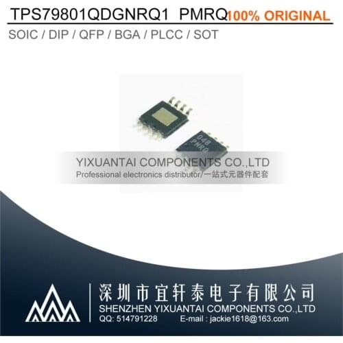10pcs/lot Free shipping 100% original TPS79801QDGNRQ1 TPS79801Q 79801 PMRQ MSOP8
