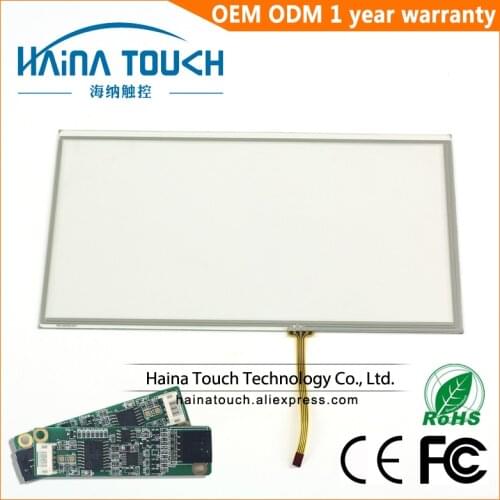 16:9 10.1 inch includes USB Controller 4 Wire USB Resistive Touch Screen