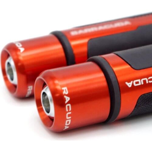 22mm Motorcycle Handlebar Grips Ends Counterweight Fists Plugs Cafe Racer FOR Yamaha nmax 155 virago 535 bajaj pulsar 200 ns