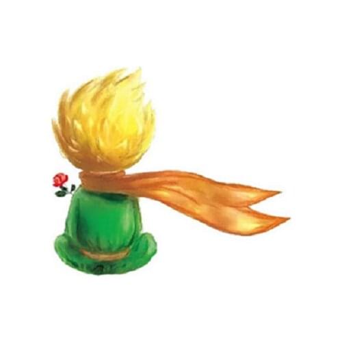 50MM×60MM Lasting Waterproof Tattoo Sticker Little Prince Color Feelings Literary and Fresh