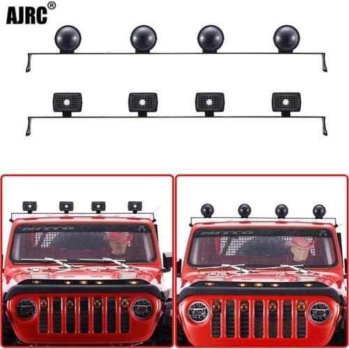 TRAXXAS TRX4 Bronco AXIAL SCX10 JEEP Wrangler roof light/four lights/searchlight/spotlight 1/10 RC car parts