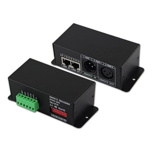 DMX Constant Current Decoder 12V to 48VDC in 350mA 700mA*3CH outpu