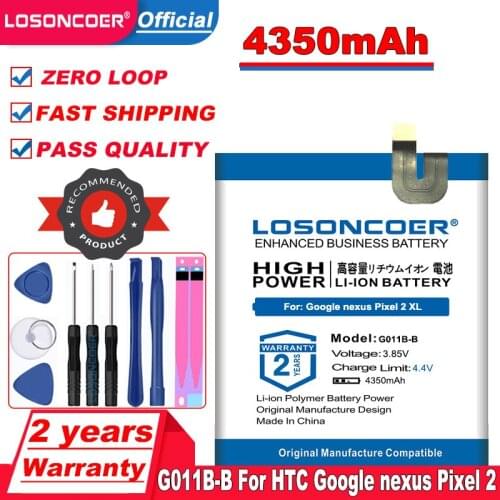 LOSONCOER Google Pixel 2 Batteries China