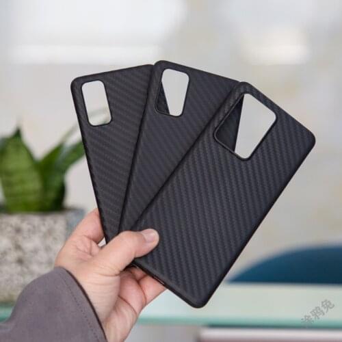 Luxury Carbon Fibre PP Case For samsung s20 plus ultra Ultra Thin Matte Cover Case