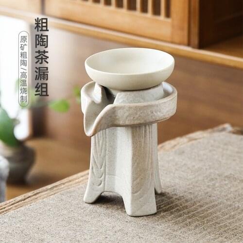 Creative Ceramic Kung Fu Tea Set Tea Filter Tea Filter Fair Cup Strainer Tea Brewing Special Household Minimalist Fashion Filter