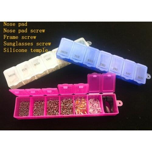 Eyeglasses screw set,eyeglasses screw nose pad set/ sunglasses screw set accessories