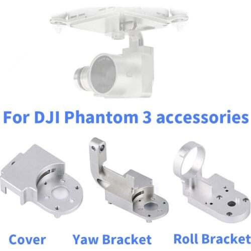 JMT Gimbal Yaw Arm Replacement YAW Bracket ROLL Bracket Gimbal Repairing Parts for Phantom 3 Standard Drone Part Replacement