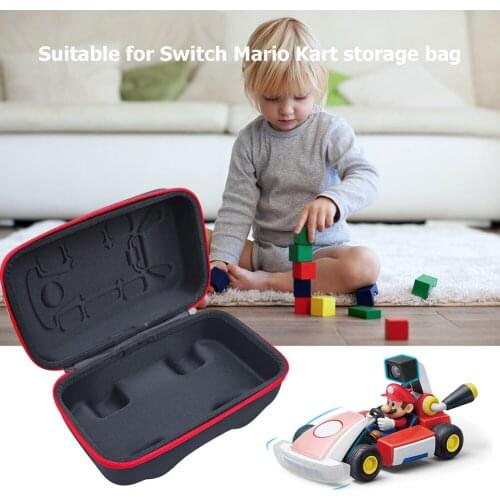4-in-1 Protection Carrying Case Cover Kit for Switch NS Mario Kart Storage Bag Portable Case Electronic Equipment Accessory
