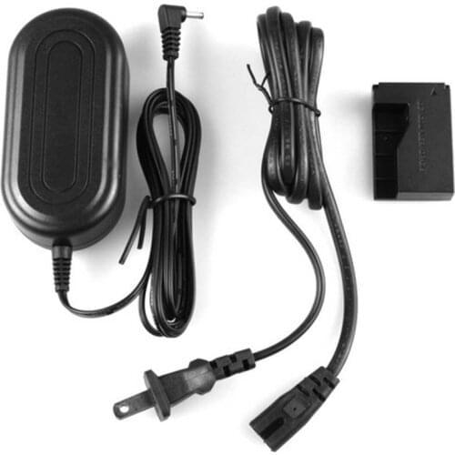ACK-E15 + DR-E15 DC Coupler AC Power Adapter for Canon EOS 100D Rebel SL1 Camera