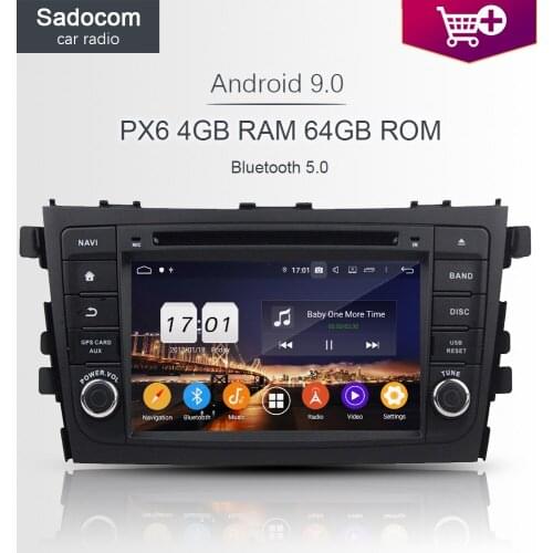 PX6 DSP TDA7851 2 din Android 10.0 4GB+64G Car DVD Player GPS RDS multimedia autoradio For SUZUKI ALTO CELERIO CULTUS 2015 2016