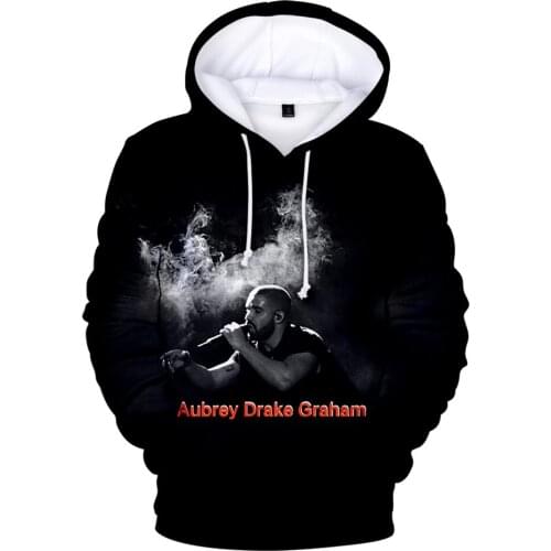 Drake 3D Hoodies Men/Women Sweatshirt Rapper Harajuku Drake Hip Hop Streetwear Mens Hoodie Boys/Girls Autumn Winter Coat