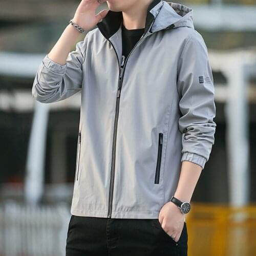 2021 New Spring And Autumn MenS Jacket Casual Clothing Trend Korean Handsome Summer Versatile Thin Jacket Boys Young Students