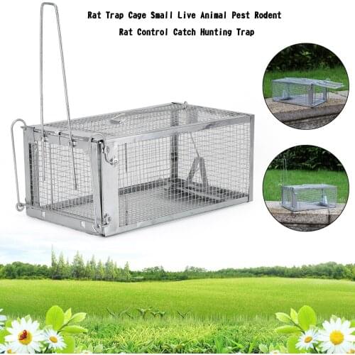 Artudatech Rat Trap Cage Small Live Animal Pest Rodent Rat Control Catch Hunting Trap Mice
