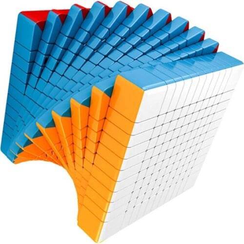 MoYu MeiLong 11x11 Magic Cube Professional Difficulty Competition MF Speed Smooth Educational Toy Cubo Magico Stickerless Gift