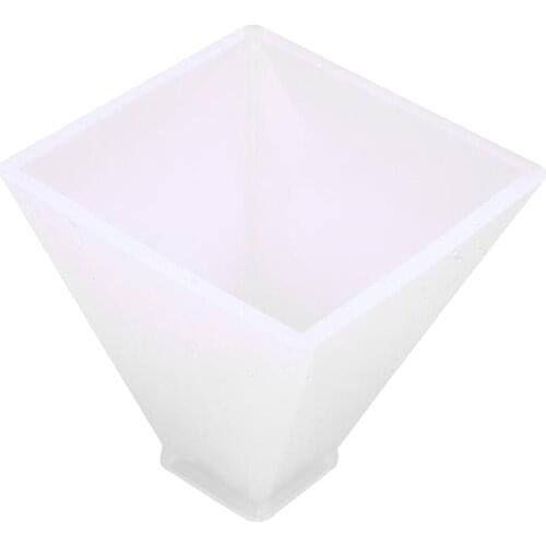 Pyramid Shape Silicone Mold Resin Casting Jewelry Making Mould 6cm