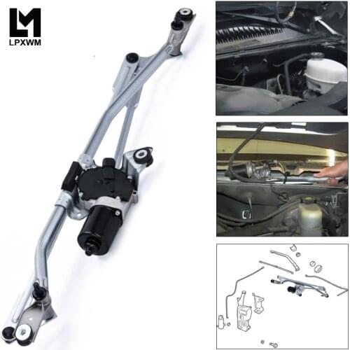 Windshield Wiper Linkage Front Motor Module Asm Washer Component For 07-14 GM Cadillac Chevy 23328193 WSS07