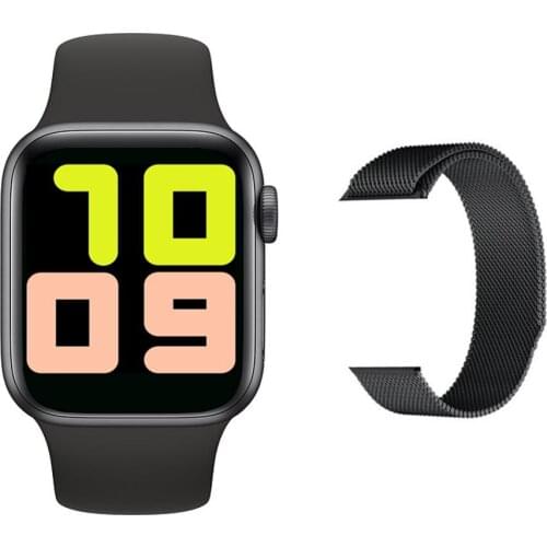 T500 Smartwatch 2020 Bluetooth Call MusicPlayer Heart Rate Blood Pressure Monitor Fitness Tracker Smart Watch Series 5 PK IWO 13