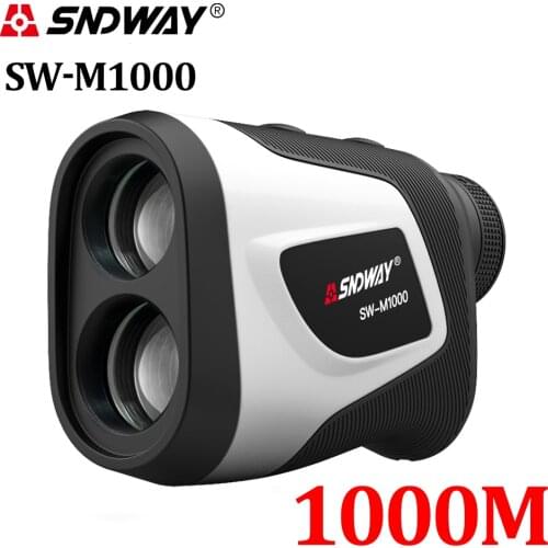 SNDWAY Telescope Laser Rangefinder 6X Digital Distance Meter Monocular Range Finder for Golf Hunting Sport Laser Measure