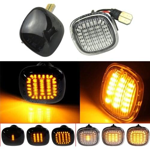 For Audi A3 8L A4 8D A4 S4 B5 A8 D2 LED Dynamic Turn Signal Side Marker Light Repeater Lamp Sequential Indicator 1994-2000