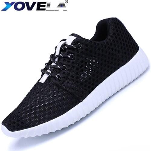 Lovers Comfortable Breathable Sneakers Casual Shoes Fashion Outdoor Non-slip Mesh Men Shoes Flats Zapatillas Deportivas Hombre