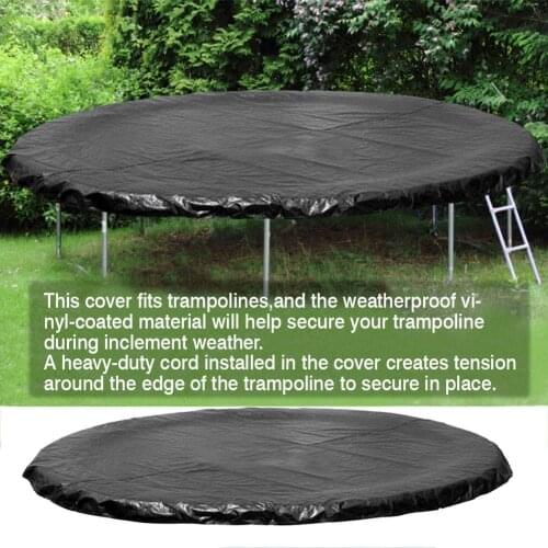 14 Feet Round Weather Protection Rain Cover (Wind And Rain) Waterproof Mat For Trampoline Covers For 14 Feet Trampoline