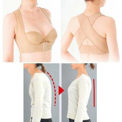 Womens orthotics back support with lower back pain support corset adjustable postures