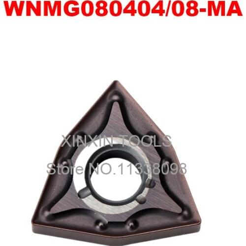 10PC WNMG080404-MA WNMG080408-MA Carbide Turning Inserts lathe cutter CNC tools for stainless steel