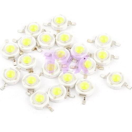 10PCS 1W 3W 5W High Power Lamp Beads SMD LED Chip Diode White/warm White/red/green/blue, Used for Spotlight Downlight