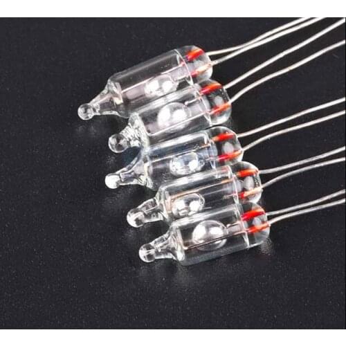 100PCS 5MM Mercury Switch Tilt Sensor Angle Sensor Unidirectional Switch