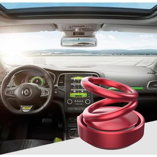 100pcs Car Double Loop Rotary Suspension Dashboard Perfume Seat Air Freshener Auto Aromatherapy Diffuser Car Interior Decor