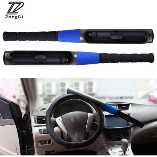 ZD Automobiles Anti-Theft Car Steering Wheel Lock For Mini Cooper Volkswagen VW Polo Passat B6 B7 B8 Golf 4 5 6 7 Touareg Bora