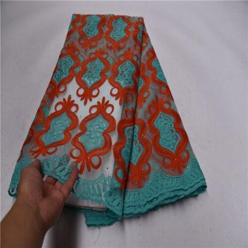 White High Quality For Women And Men Cotton Dry Lace Fabric Swiss Voile With Stone Swiss Voile Lace In Switzerland blue White