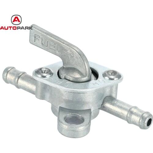 KKmoon 6mm Inline Fuel Tank Tap Filter Petcock Switch for Dirt Bike Quad ATV PIT PRO Buggy