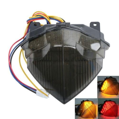 Motorcycle LED Tail Light Brake Turn Signals For Yamaha YZF-R1 YZF R1 2004-2006 2005 Clear/Smoke