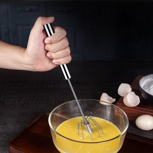 Semi-Automatic Whisks Stainless Steel Whisk Manual Mixer Kitchen Bar Supplies Cream Whisk Beater Mixing Tool Kitchen Blender