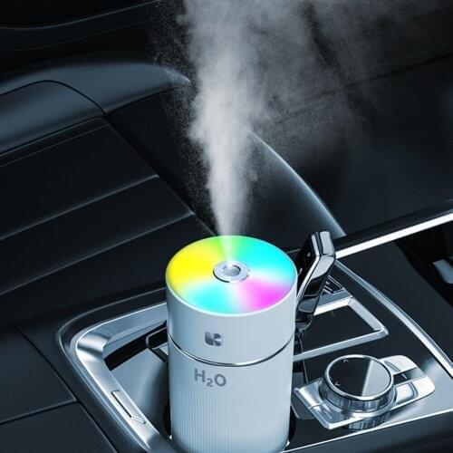 Humidifier Timing USB Ultrasonic Dazzle Cup Humidifier Essential Oil Diffuser Cool Mist Maker Air Purifier Car Air Humidif