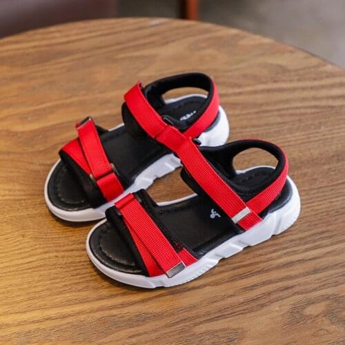 Summer Baby Boys Girls Shoes Comfortable Children Sandals Breathable Child Non-slip Sandals Shoes Soft Bandage Casual Kids Shoes