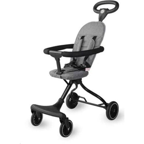 Baby doll artifact foldable with baby can sit and lie on the plane baby doll baby artifact baby stroller