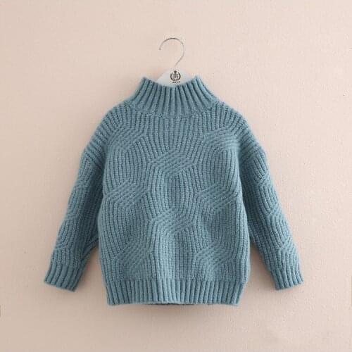2020 Autumn Winter Kids Sweater Children New Year Clothing Girls Cotton O-neck Baby Costumes SD74