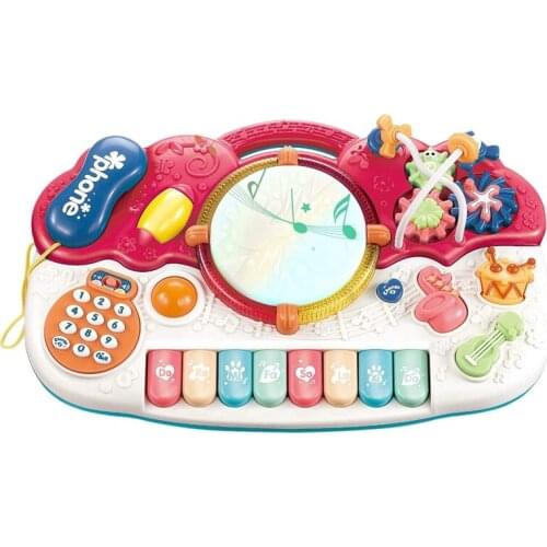 Baby Piano Music Toys Kids Electronic Piano Keyboard Music Drum Toys Toddler Boys and Girls Learning Toys