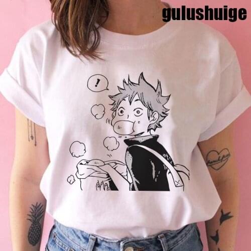 Haikyuu Manga Shirt Men T Shirt Kuroo Japanese Anime Bokuto Shoyo Volleyball Creative Tshirt Cartoon Graphic Tees Male T-shirt