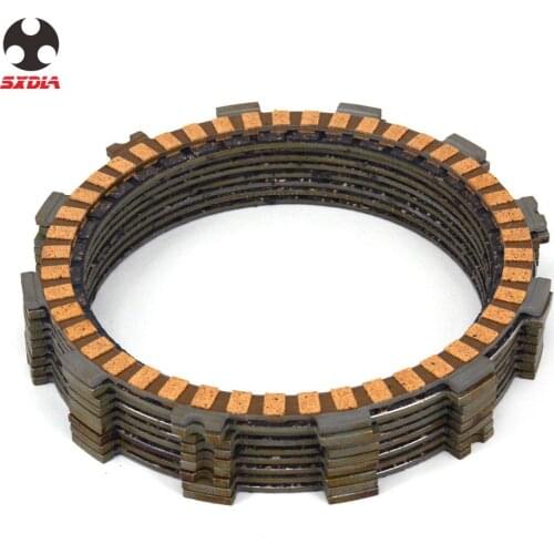 Motocycle Engine Clutch Plates Friction Disc For LT-Z400 LT-Z400F Z400 Quad Sport KSF400 KFX400