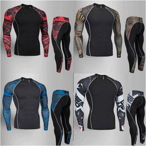 2018 19 new mens thermal underwear male apparel sets autumn winter warm clothes riding suit