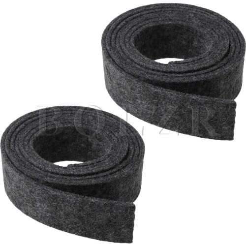 BQLZR 2 Pcs Gray 33001807 Dryer Drum Felt Seal Kit Replacement for Maytag