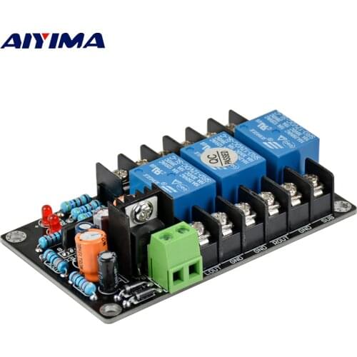 AIYIMA UPC1237 2.1 300W Speaker Protection Board Delay 3 Channels AC 12-15V DC Protection Board for Class A B amplifier DIY
