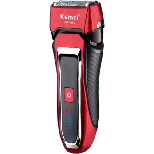 Professional 3 blade shaver rechargeable electric shaver for men 3D washable electric Razor wet dry face beard shaving machine