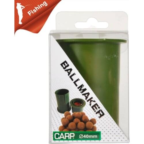 Carp Fishing Bait Ball Shaper Groundbait Ballmaker 40MM Fishing Bait Making Tool